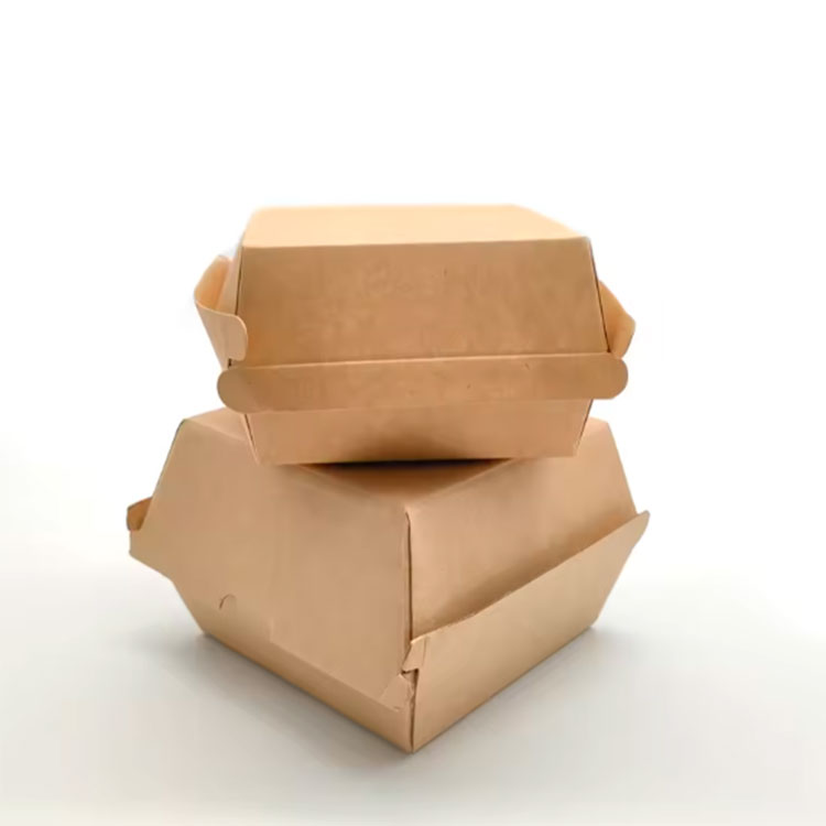 Eco-friendly Burger Food Packaging Box